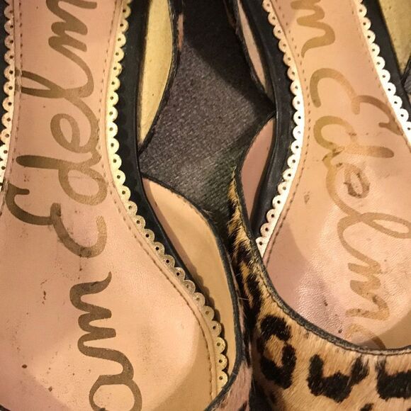 Good condition sam edelman leopard flats size 6 - Picture 3 of 3